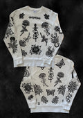 ALLPRINT WHITE SWEATSHIRT