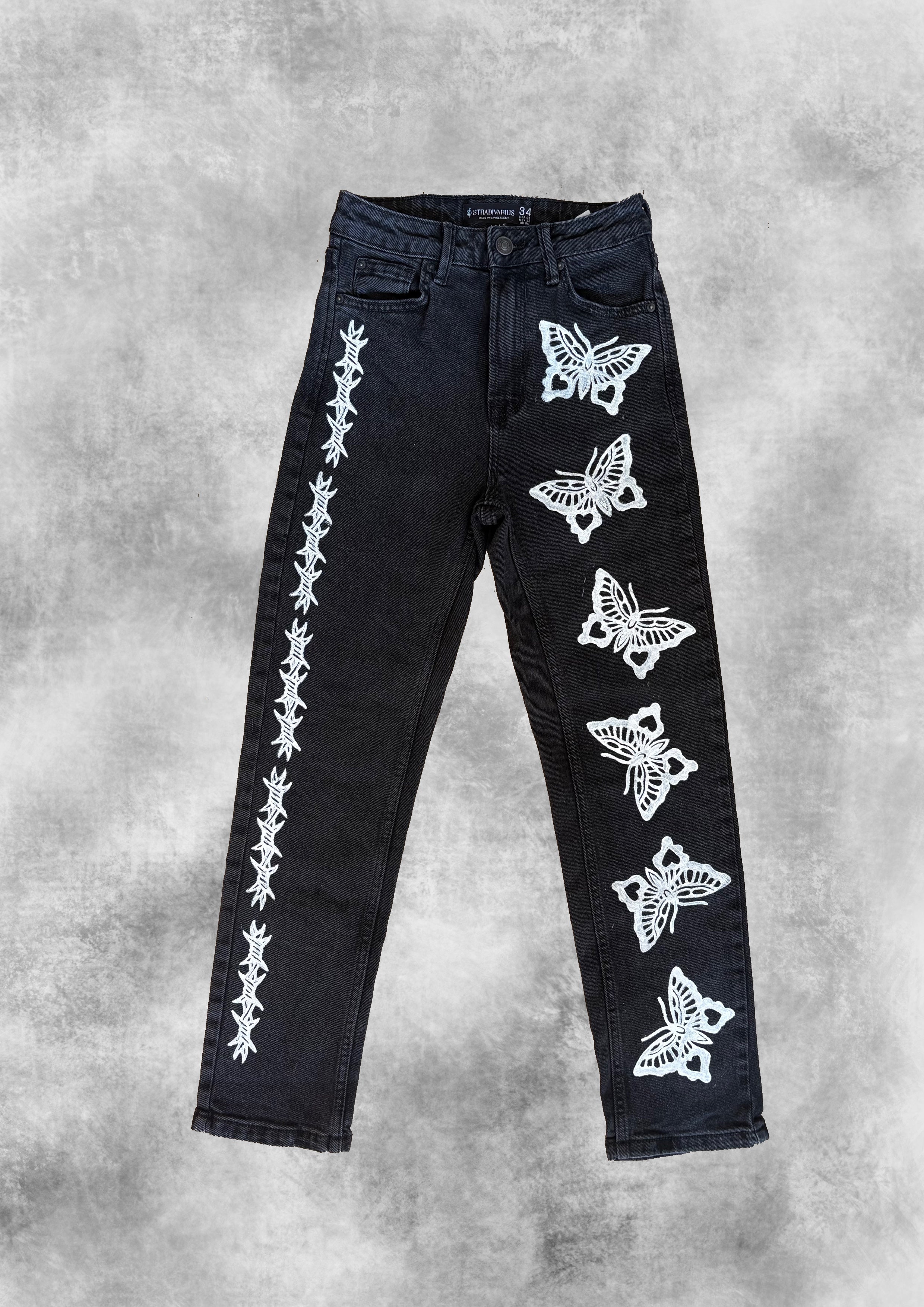 SPIDER BUTTERFLY JEANS